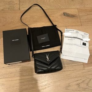 Authentic YSL Toy Loulou Crossbody bag